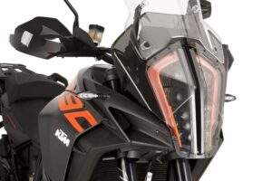 Ochranný kryt světlometu PUIG 9470W průhledný pro KTM Super Adventure 1290 / R / S 2017-2021