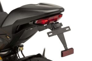 Nastavitelný držák SPZ PUIG 9496N černý pro DUCATI Supersport 950 / S 2021-2024