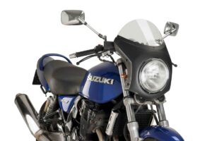 UNI plexi PUIG SEMI-FAIRING 9515H karbonový vzhled kouřová
