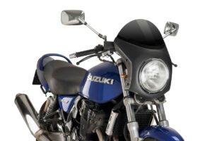 UNI plexi PUIG SEMI-FAIRING 9515N karbonový vzhled černý