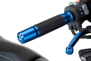 Závažíčka řidítek PUIG LONG 9537A modrá pro KYMCO AK 550 Premium 2024