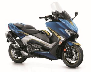 Grafická sada PUIG 9550A modrá pro YAMAHA XP 530 T-MAX 2017-2018