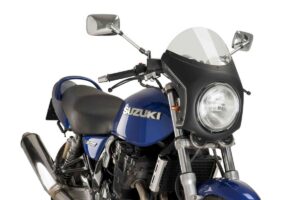 UNI plexi PUIG SEMI-FAIRING 9553H matná černá kouřová