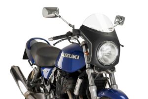 UNI plexi PUIG SEMI-FAIRING 9553W matná černá průhledný