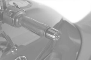 Univerzální tělo koncovek řídítek PUIG THRUSTER 9594N černý pro řídítka PUIG