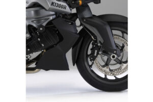 Nástavec předního blatníku PUIG 9814N černý pro BMW K 1200 R 2005-2008, BMW K 1300 R 2009-2016