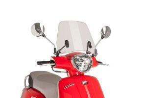 Plexi štít PUIG TRAFIC 9838H kouřová pro KYMCO Like 125 2017-2019