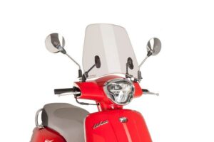 Plexi štít PUIG URBAN 9839H kouřová pro KYMCO Like 125 2017-2019