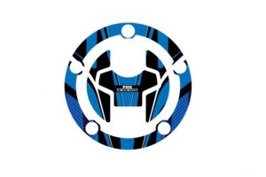 Ochranné nálepky na víčko nádrže PUIG RADIKAL 9965A modrá pro SUZUKI GSX-S 125 2017-2024, SUZUKI GSX-R 125 2022-2024