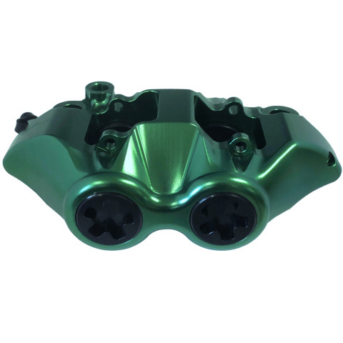 Radiální brzdové třmeny ACCOSSATO PZ004 Kovaný monoblok, rozteč 108 mm S hliníkovými pístky - Obrázek 3