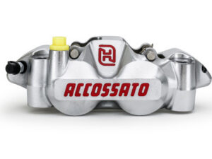 Radiální brzdové třmeny ACCOSSATO PZ004 Kovaný monoblok, rozteč 108 mm S hliníkovými pístky