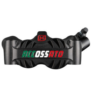 Radiální brzdové třmeny ACCOSSATO PZ007 Kovaný monoblok, rozteč 100 mm S hliníkovými pístky