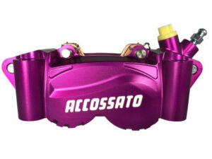 Radiální dvoudílný frézovaný třmen ACCOSSATO PZ011 rozteč 100 mm