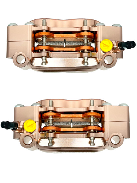 Radiální dvoudílný frézovaný třmen ACCOSSATO PZ012 rozteč 108 mm - Obrázek 3