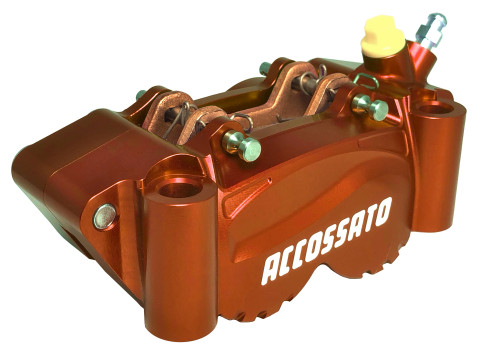 Radiální dvoudílný frézovaný třmen ACCOSSATO PZ012 rozteč 108 mm - Obrázek 3