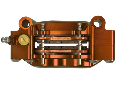 Radiální dvoudílný frézovaný třmen ACCOSSATO PZ012 rozteč 108 mm - Obrázek 2