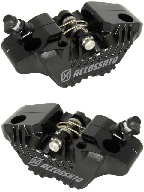 Radiální brzdové třmeny ACCOSSATO PZ014 pro MiniGp, Pitbike a Skútry