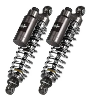 Zadní TWINSHOCK tlumič BITUBO nastavitelné: předpětí pružiny, odskok, komprese, nádobka Piggyback CHROME EDITION pro ROYAL ENFIELD Interceptor 650  2025-2026