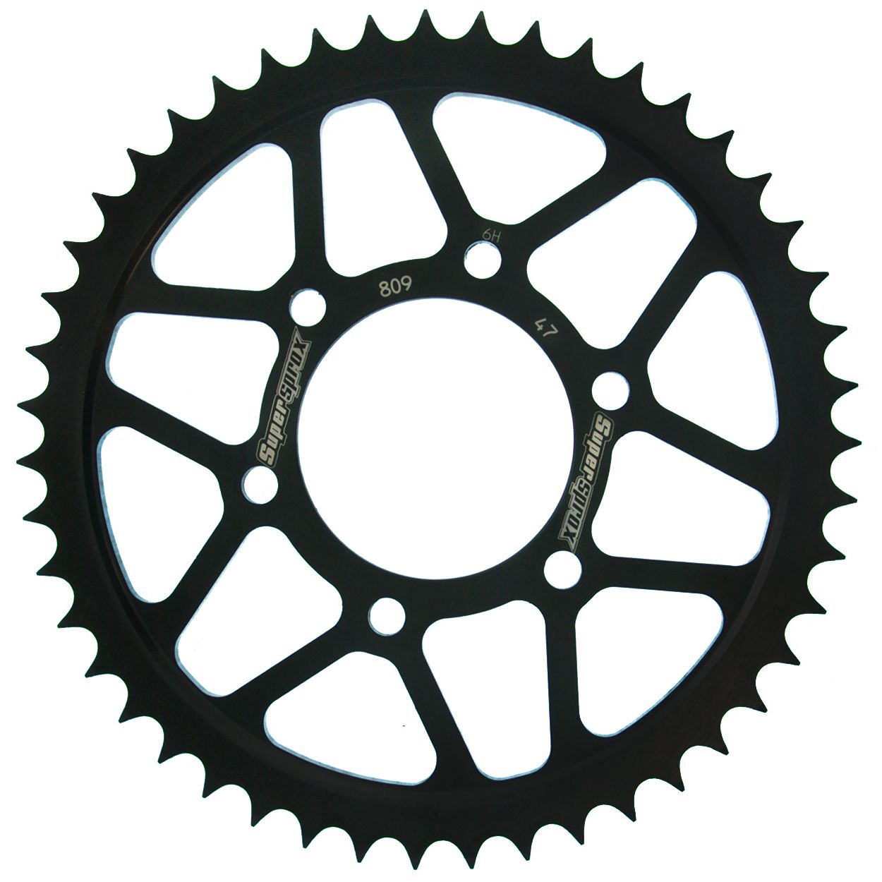 Řetězová sada D.I.D Chain - stříbrný řetěz 428 VX, X-kroužek, kolečko SUPERSPROX, rozeta SUPERSPROX pro SUZUKI DR 125 S / SE 1980-1985 - Obrázek 3