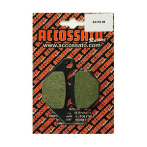 Brzdové destičky ACCOSSATO AGPA98 OR pro KAWASAKI KX 250 2T 1983-1988, KTM EXC (XC) 300 1993-1996