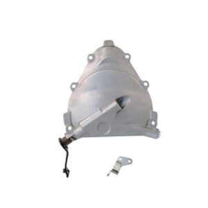 Kryt spojky RMS 100290030 dlouhá páčka (Kompletní s deskou pro vedení kabelu pod motorem) pro PIAGGIO/VESPA PK 50 1982-1991