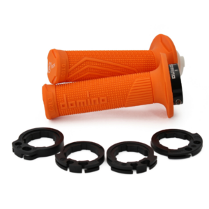 Rukojeti DOMINO 184162030 D-lock oranžové s objímkami