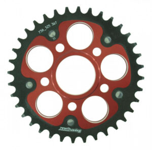 Řetězová rozeta SUPERSPROX STEALTH RST-736_525:36-RED červená 36 zubů, 525