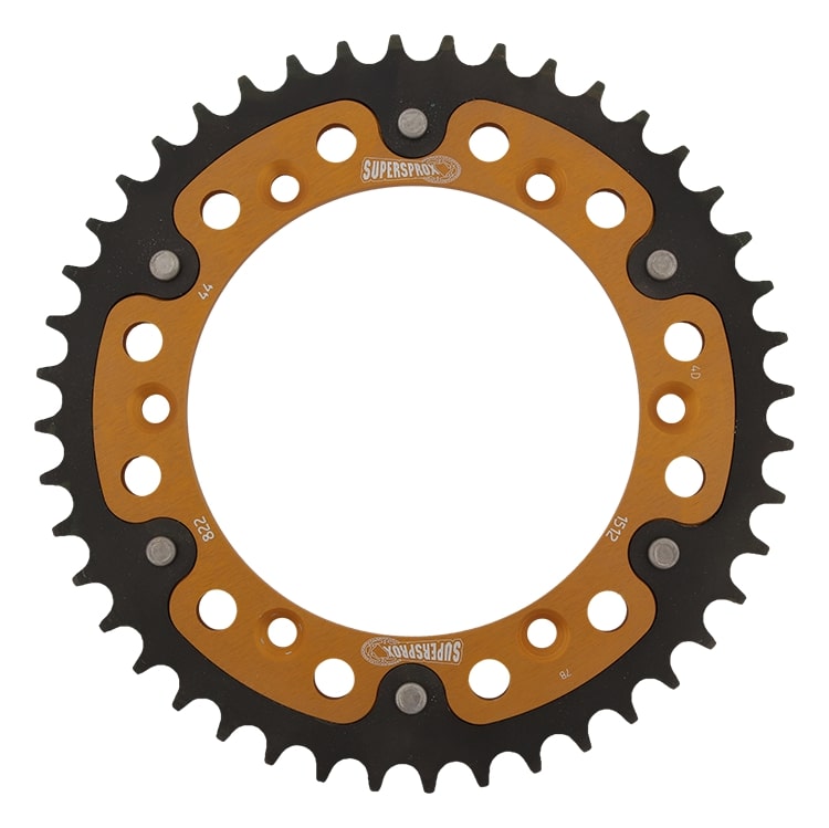 Rozeta SUPERSPROX STEALTH RST-1512:44-GLD zlatá 44 zubů, 520