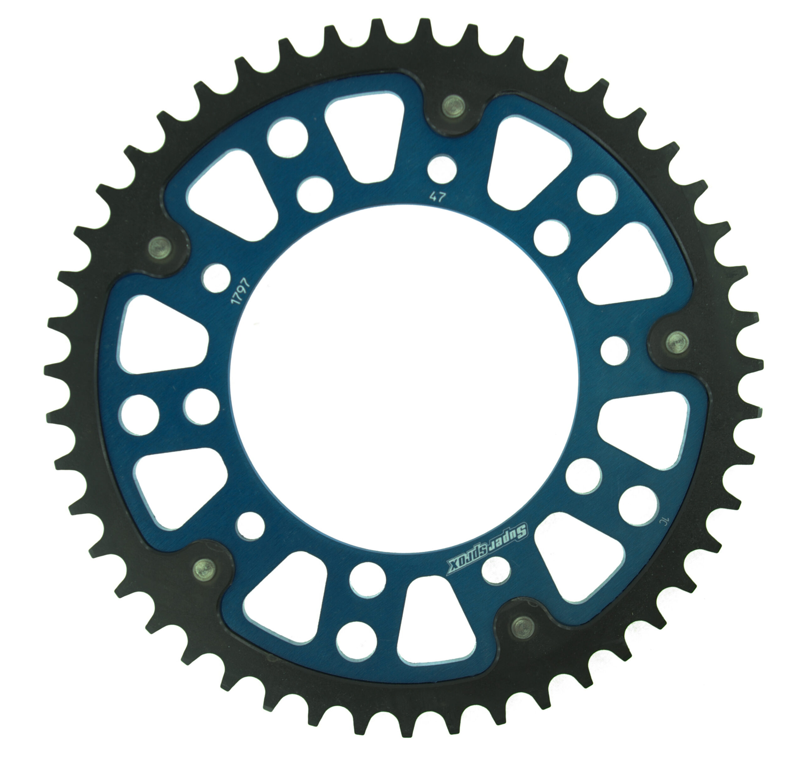 Rozeta SUPERSPROX STEALTH RST-1797:47-BLU modrá 47 zubů, 530
