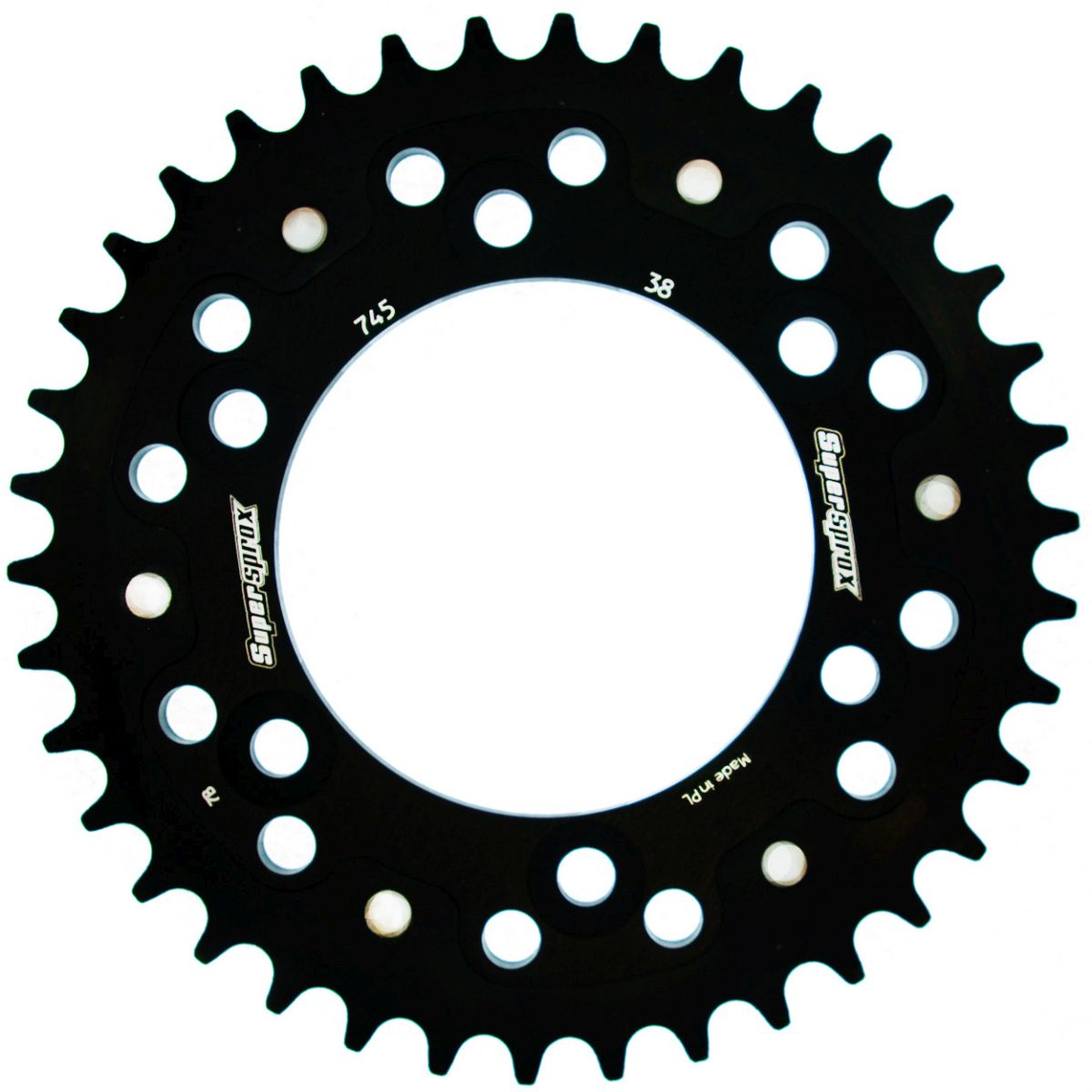 Rozeta SUPERSPROX STEALTH RST-745:38-BLK černý 38 zubů, 525