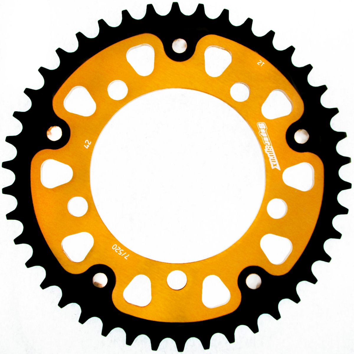 Rozeta SUPERSPROX STEALTH RST-7_520:42-GLD zlatá 42 zubů, 520