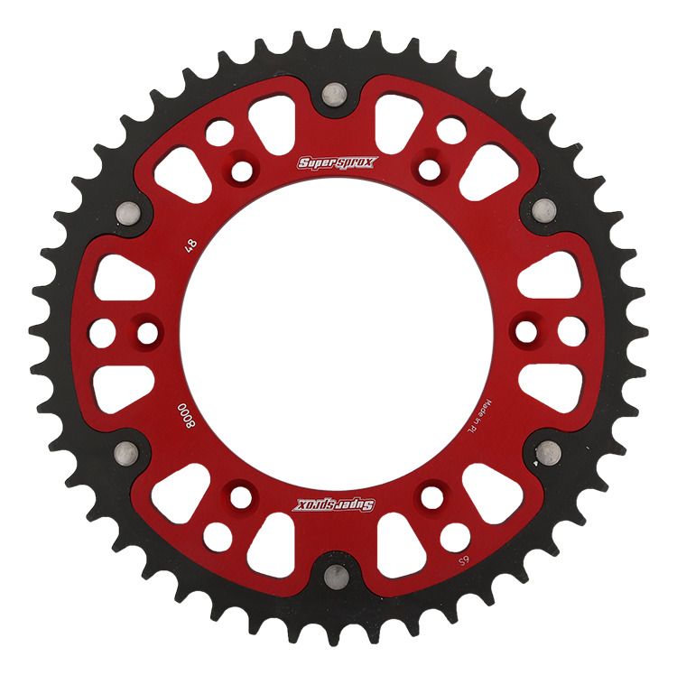 Rozeta SUPERSPROX STEALTH RST-8000:48-RED červená 48 zubů, 520