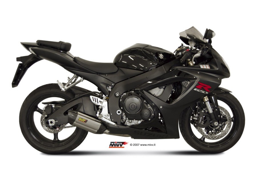Koncovka výfuku MIVV SUONO S.021.L7 Nerez / Karbonové víčko pro SUZUKI GSX-R 600 2006-2007, SUZUKI GSX-R 750 2006-2007 - Obrázek 2