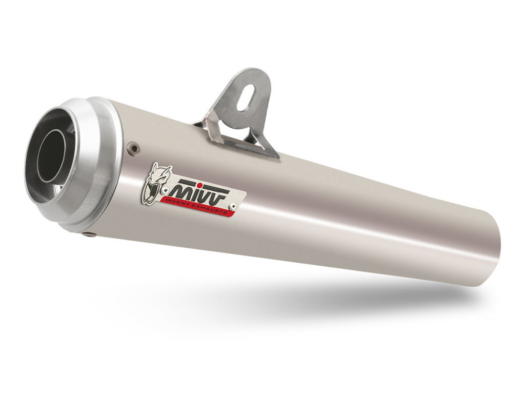 Koncovka výfuku MIVV X-CONE PLUS K.021.LP3 Nerez pro KAWASAKI ZX-10R / RR Ninja 1000 2008-2010, KAWASAKI ZX-10R / RR Ninja 1000 2008-2010