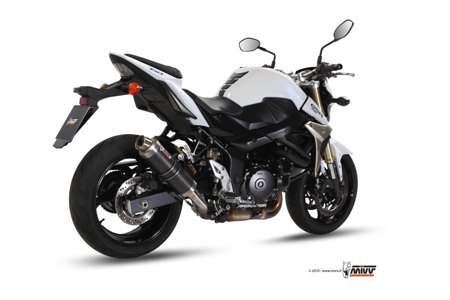 Koncovka výfuku MIVV GP S.037.L2S Karbon pro SUZUKI GSR 750 2011-2016 - Obrázek 3