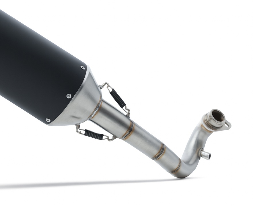 Výfuk kompletní GPR FURORE-X SCOOTER YA.CAT.2.FXSC Matná černá pro YAMAHA YP 250 X-MAX 2010-2016 - Obrázek 2