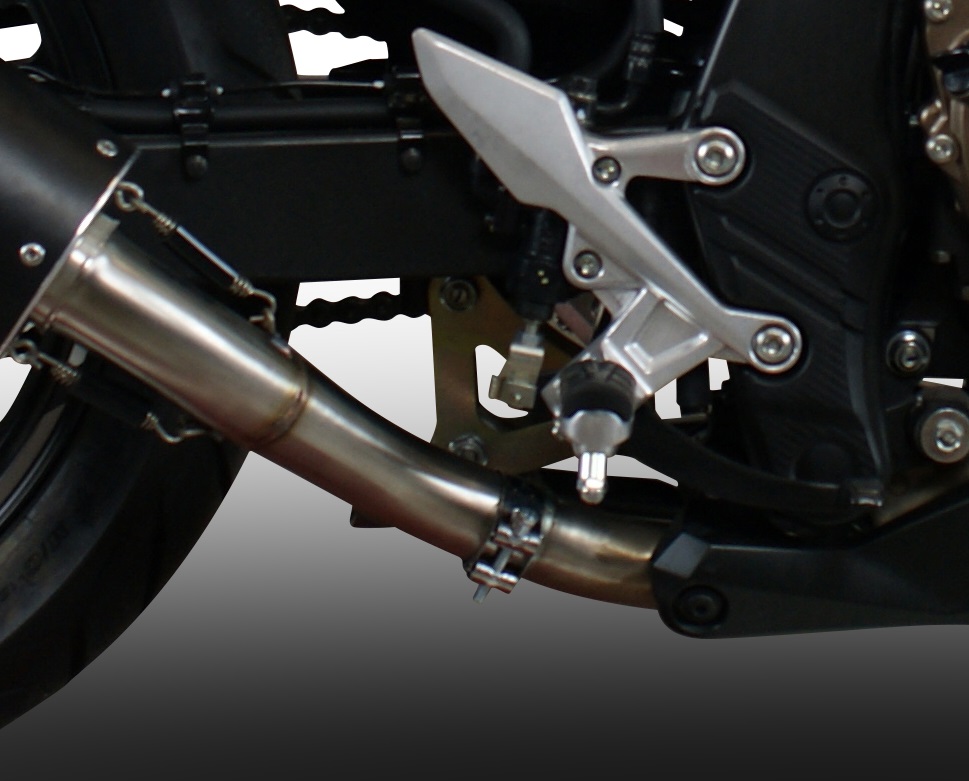 Koncovka výfuku Slip-on GPR FURORE EVO4 E4.H.243.FNE4 Matná černá pro HONDA CB 500 F 2016-2018 - Obrázek 6