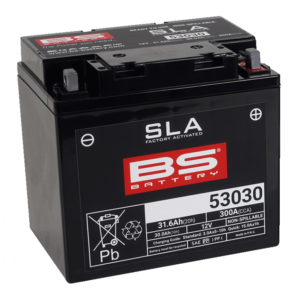 Továrně aktivovaná motocyklová baterie BS-BATTERY 53030 (FA)