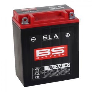 Továrně aktivovaná motocyklová baterie BS-BATTERY BB12AL-A2 (FA) (YB12AL-A2 (FA)) SLA