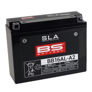 Továrně aktivovaná motocyklová baterie BS-BATTERY BB16AL-A2 (FA) (YB16AL-A2 (FA)) SLA