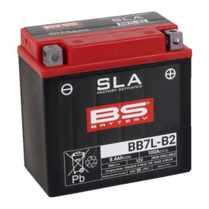 Továrně aktivovaná motocyklová baterie BS-BATTERY BB7L-B2 (FA) (YB7L-B2 (FA)) SLA