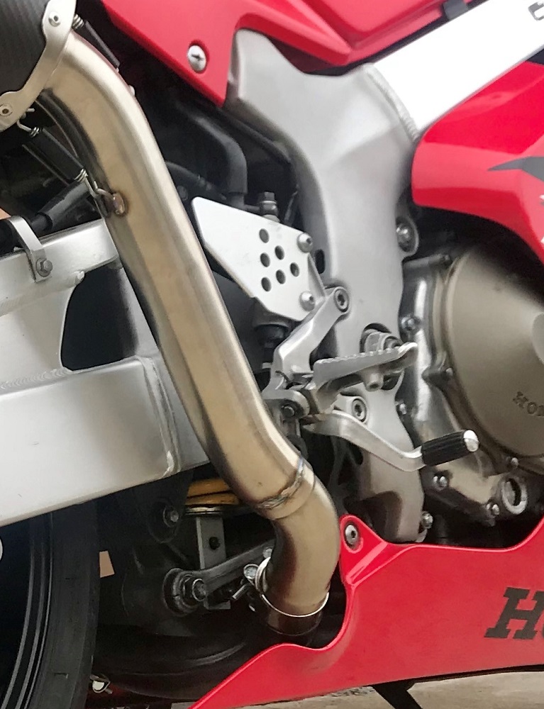 Dvojitá koncovka výfuku GPR M3 H.48.M3.INOX Broušená nerezová ocel pro HONDA VTR 1000 SP 1,2 2000-2001 - Obrázek 6