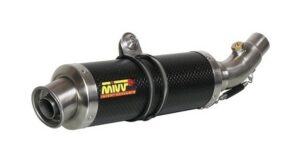 Výfuk kompletní 1x1 MIVV GP H.043.L2S Karbon pro HONDA CBR 125 R 2004-2010