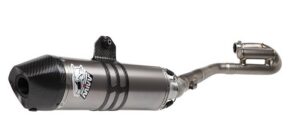 Výfuk kompletní 1x1 MIVV OVAL M.YA.024.S4C.F Titan / Karbonové víčko pro YAMAHA YZ 450 F 2010-2011, YAMAHA YZ 450 F 2010-2011