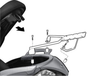 Montážní sada Top Master SHAD Y0XC19ST pro YAMAHA VP 250 X-City 2009-2014, YAMAHA VP 125 X-City 2009-2014