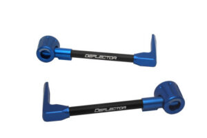 Chrániče páček ACCOSSATO DE003 s černou hadicí a kloubem right + left , aluminium
