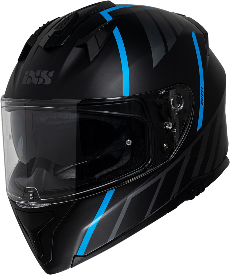 Integrální helma iXS iXS 217 2.0 X14092 matně černo-tyrkysový L