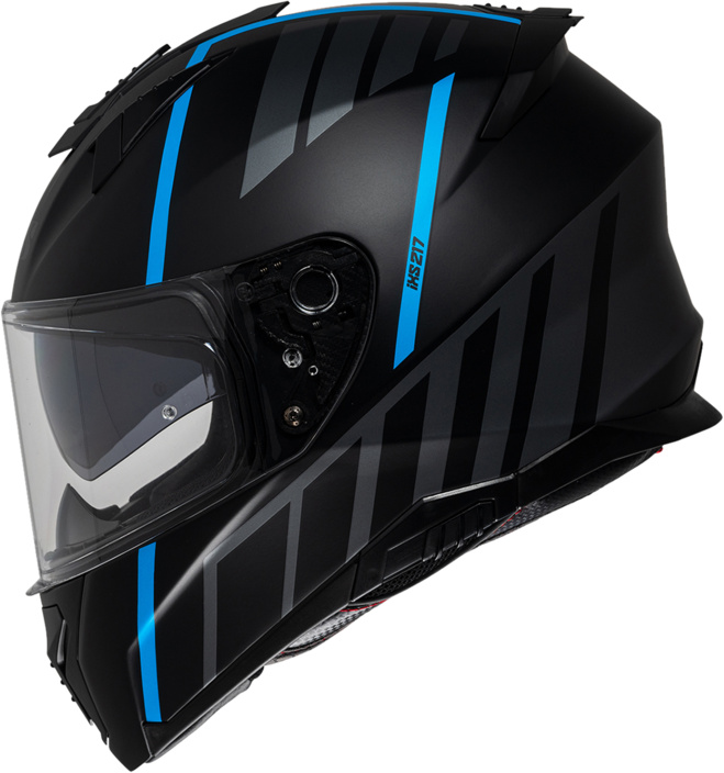 Integrální helma iXS iXS 217 2.0 X14092 matně černo-tyrkysový M - Obrázek 4