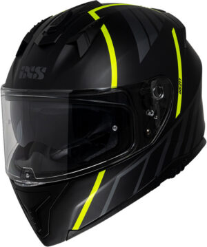 Integrální helma iXS iXS 217 2.0 X14092 matně černá-neonově žlutá S