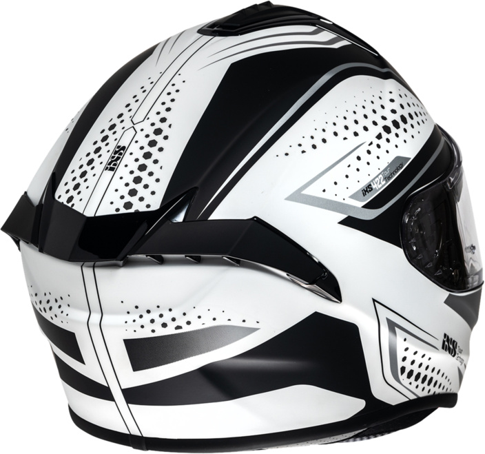 Integrální helma iXS iXS 422 FG 2.2 X15058 matně bílo-šedý XL - Obrázek 2